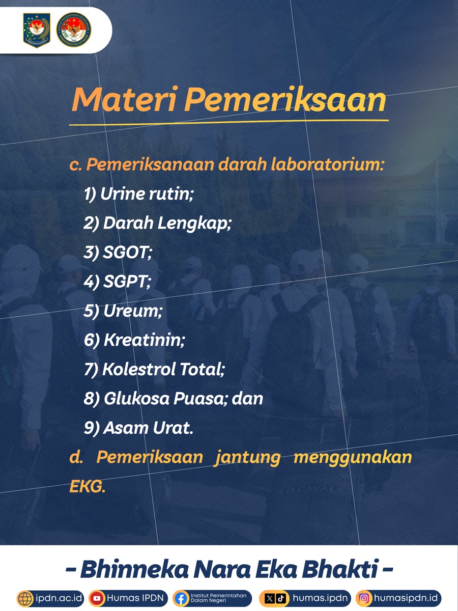 Pedoman Tes Kesehatan slide 4